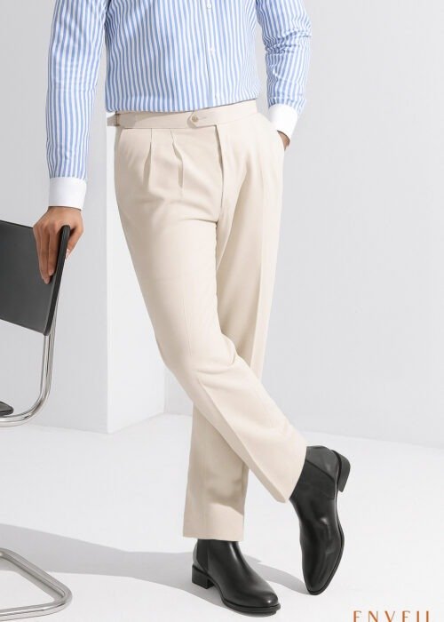 Gurkha Pant-Cream White