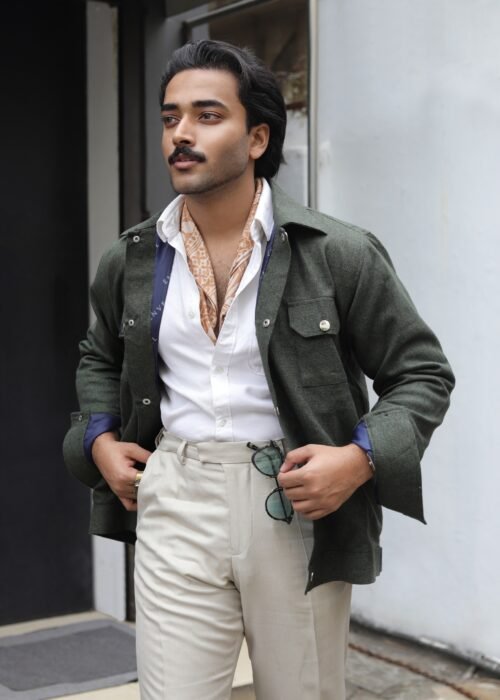 Dark geen 2 pockets Jacket